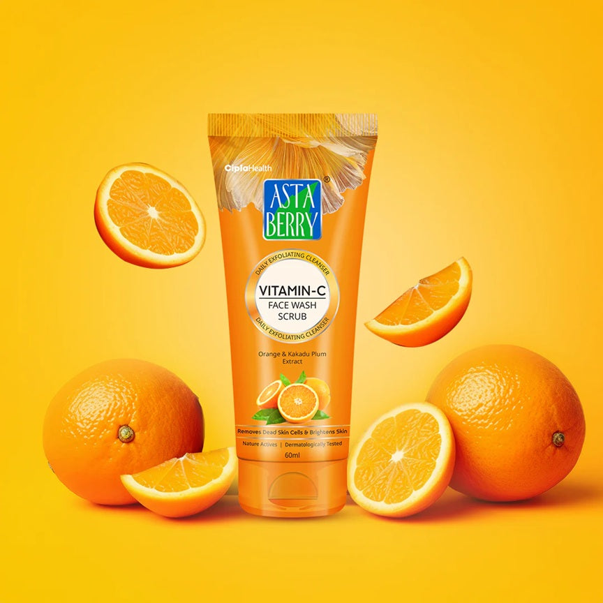 Astaberry Vitamin - C Face Wash Scrub