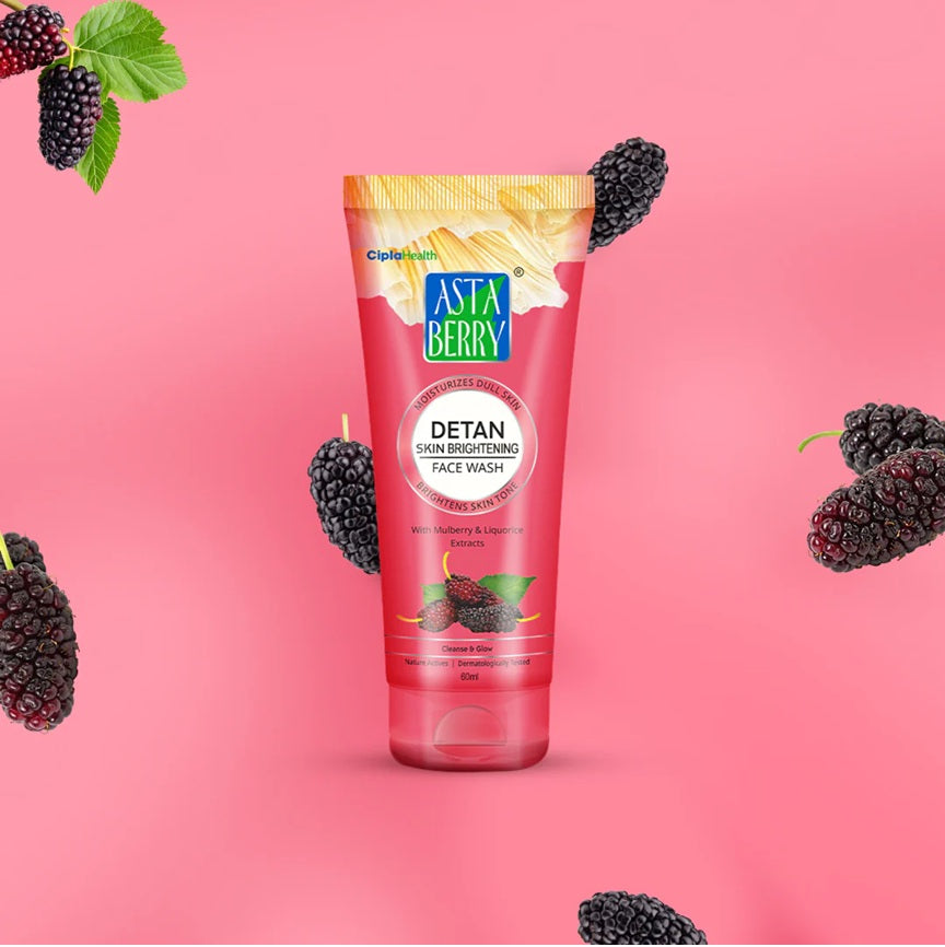 Astaberry Detan Skin Brightening Face Wash