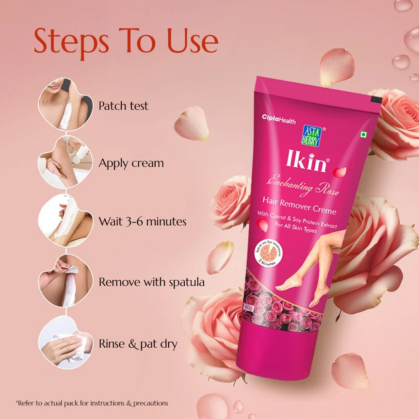 Astaberry Enchanting Rose Hair Remover Creme