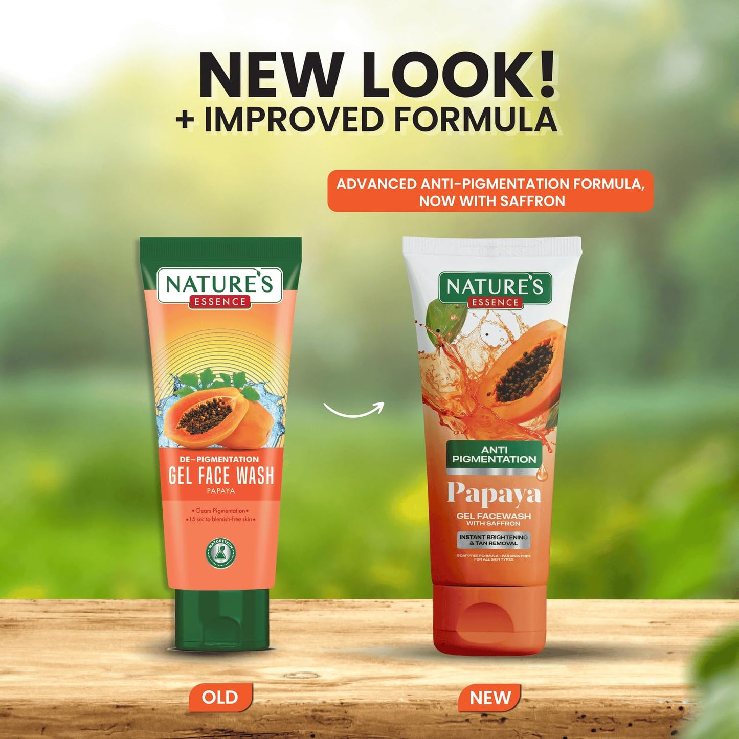 Nature's Essence Anti Pigmentation Papaya Gel Face wash