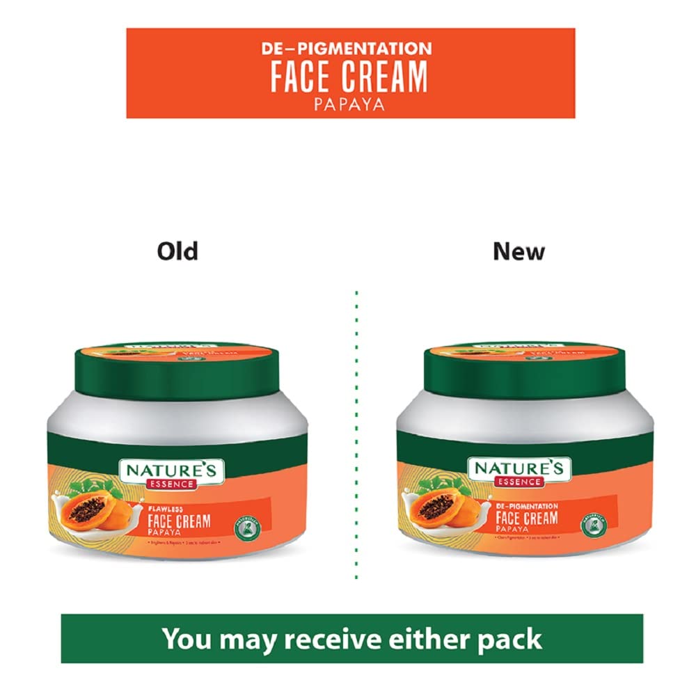 Nature's Essence Flawless Papaya Face Cream - De Pigmentation