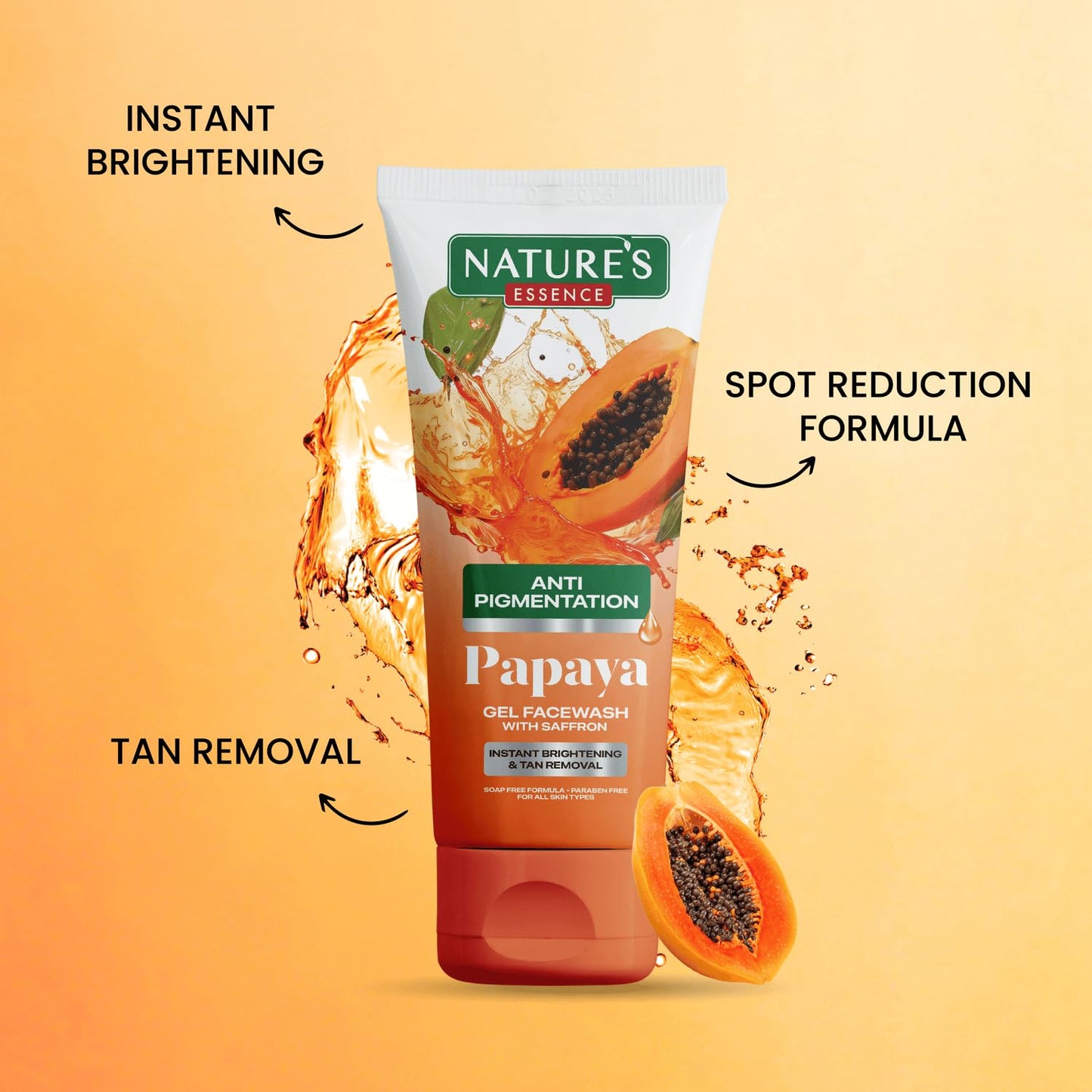 Nature's Essence Anti Pigmentation Papaya Gel Face wash