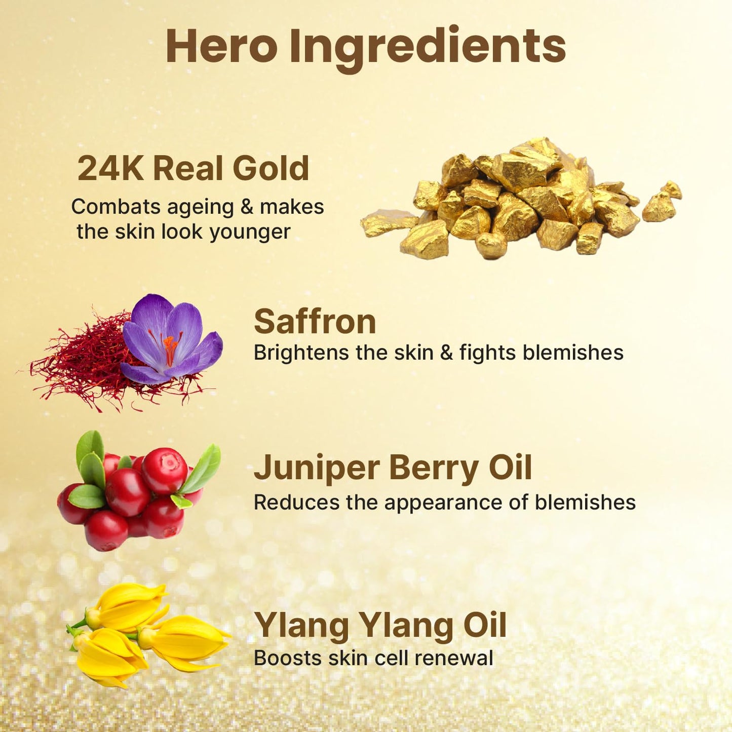 Nature's Essence Glowing Gold++ Facial Kit