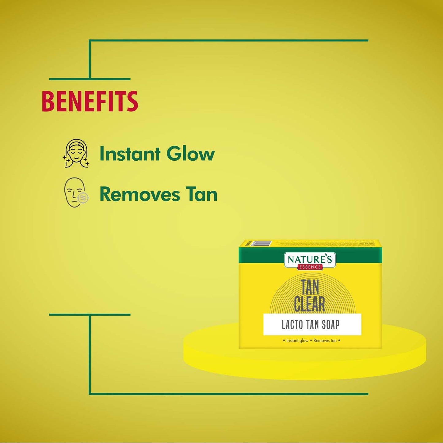 Nature's Essence Tan Clear Lacto Tan Soap