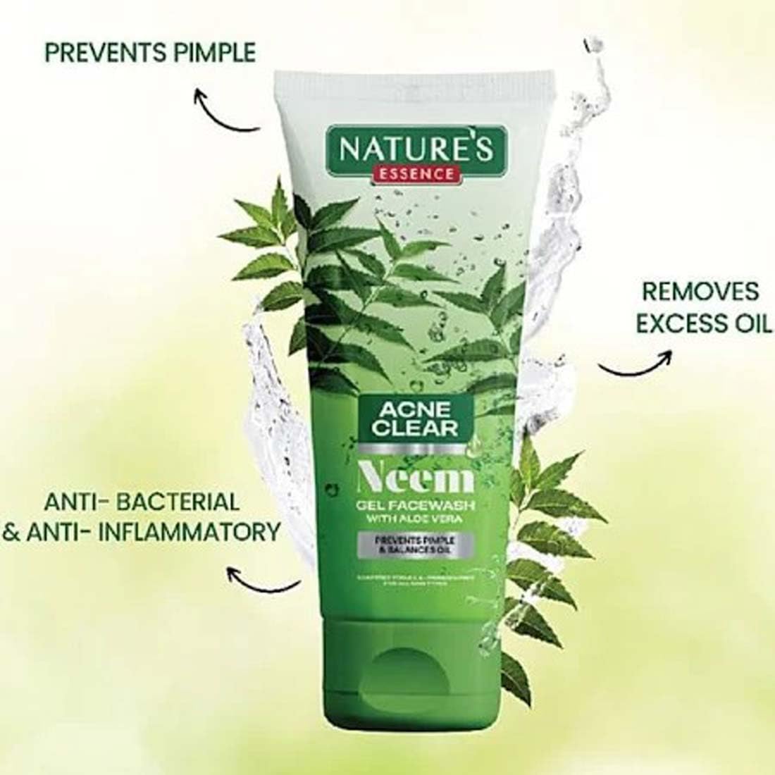 Nature's Essence Neem and Aloe Vera Face Wash