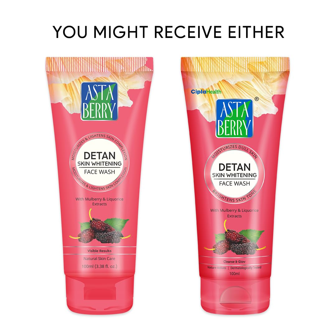 Astaberry Detan Skin Brightening Face Wash