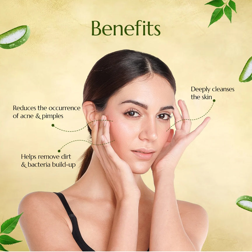 Astaberry Neem & Aloe Face Wash | Antibacterial Properties