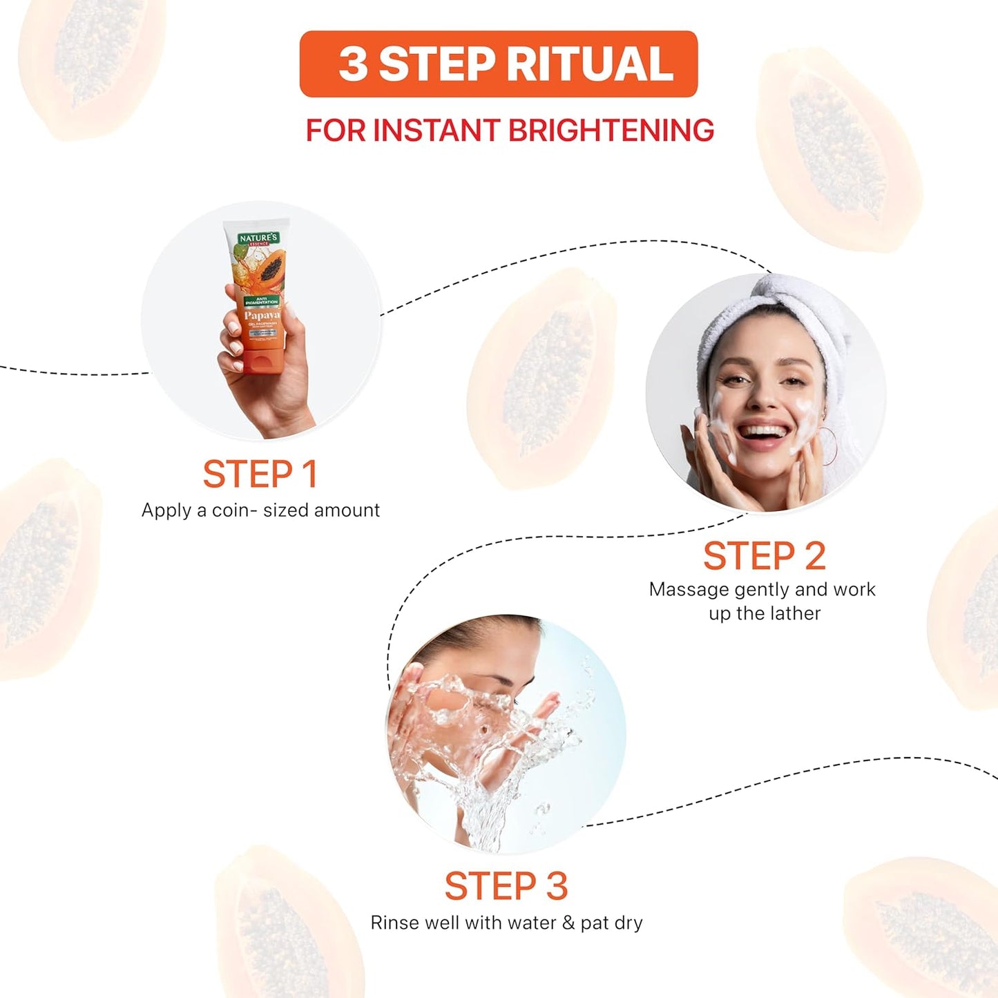 Nature's Essence Anti Pigmentation Papaya Gel Face wash