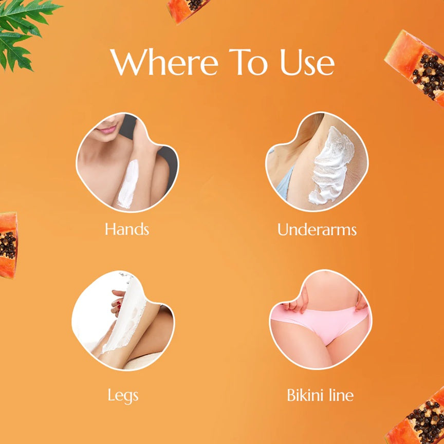 Astaberry Papaya Hair Remover Creme