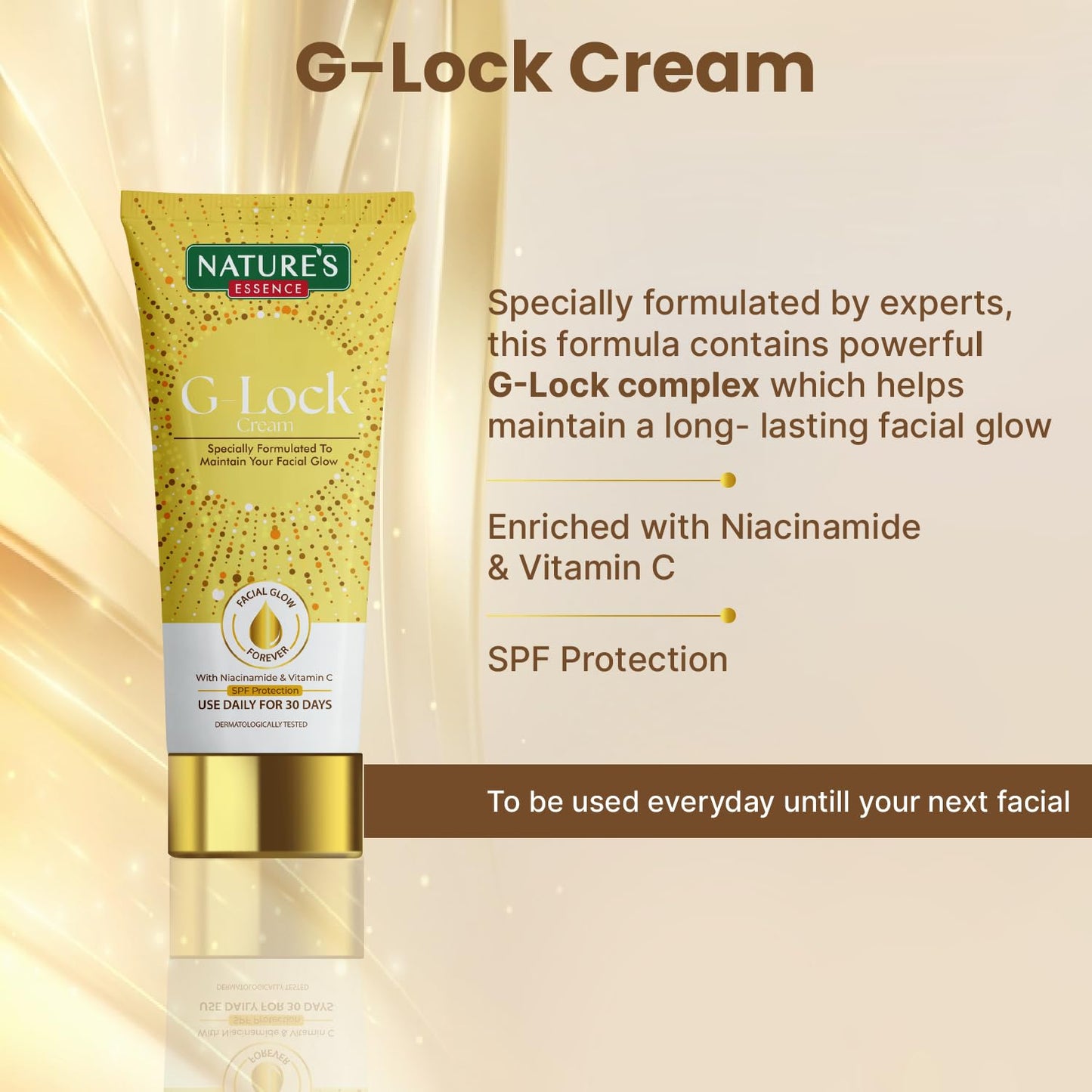 Nature's Essence Glowing Gold++ Facial Kit