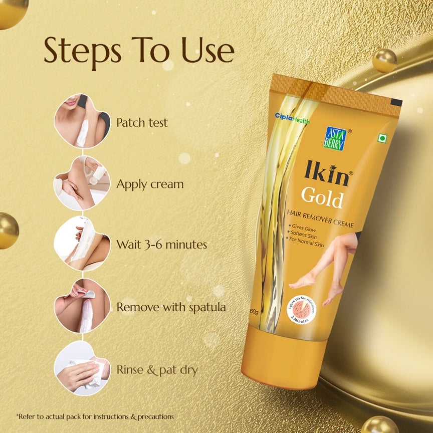 Astaberry Gold Hair Remnover Creme