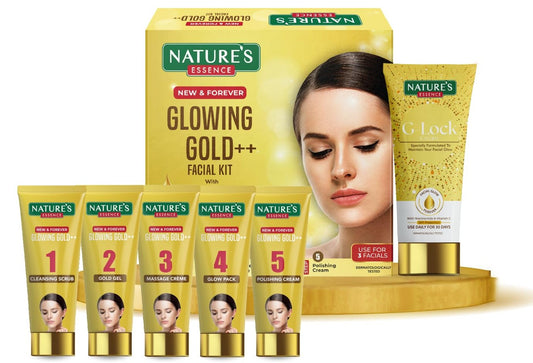 Nature's Essence Glowing Gold++ Facial Kit