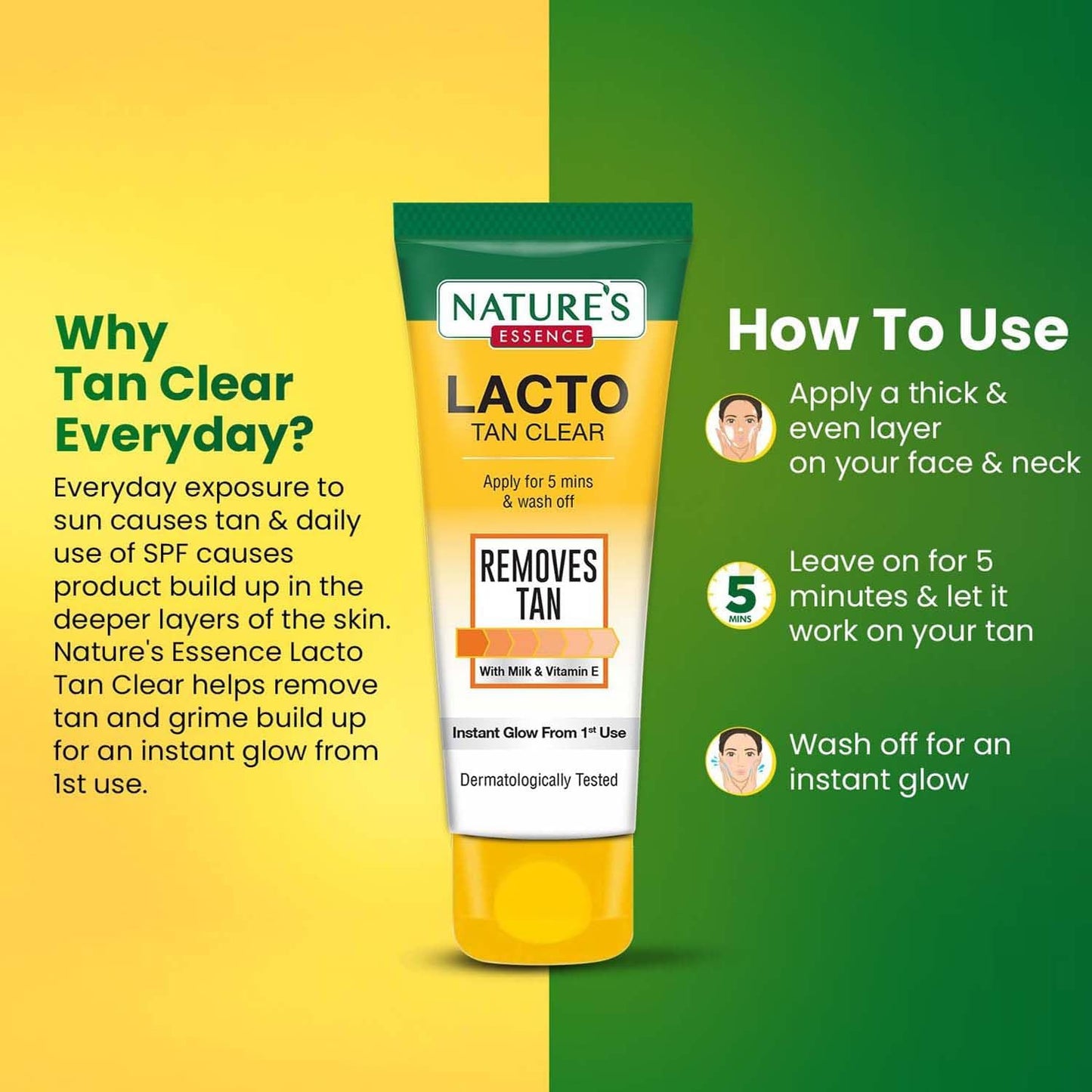Nature's Essence Lacto Tan Clear