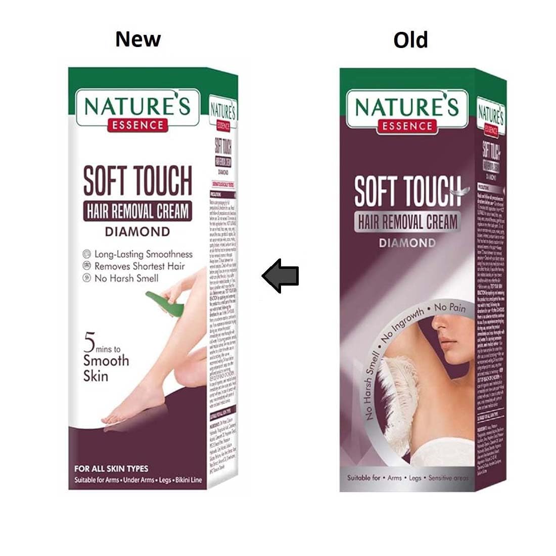 Nature's Essence Soft Touch Hair Removal Cream Diamond