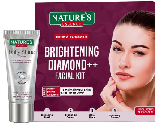 Nature's Essence Brightening Diamond++ Facial Kit